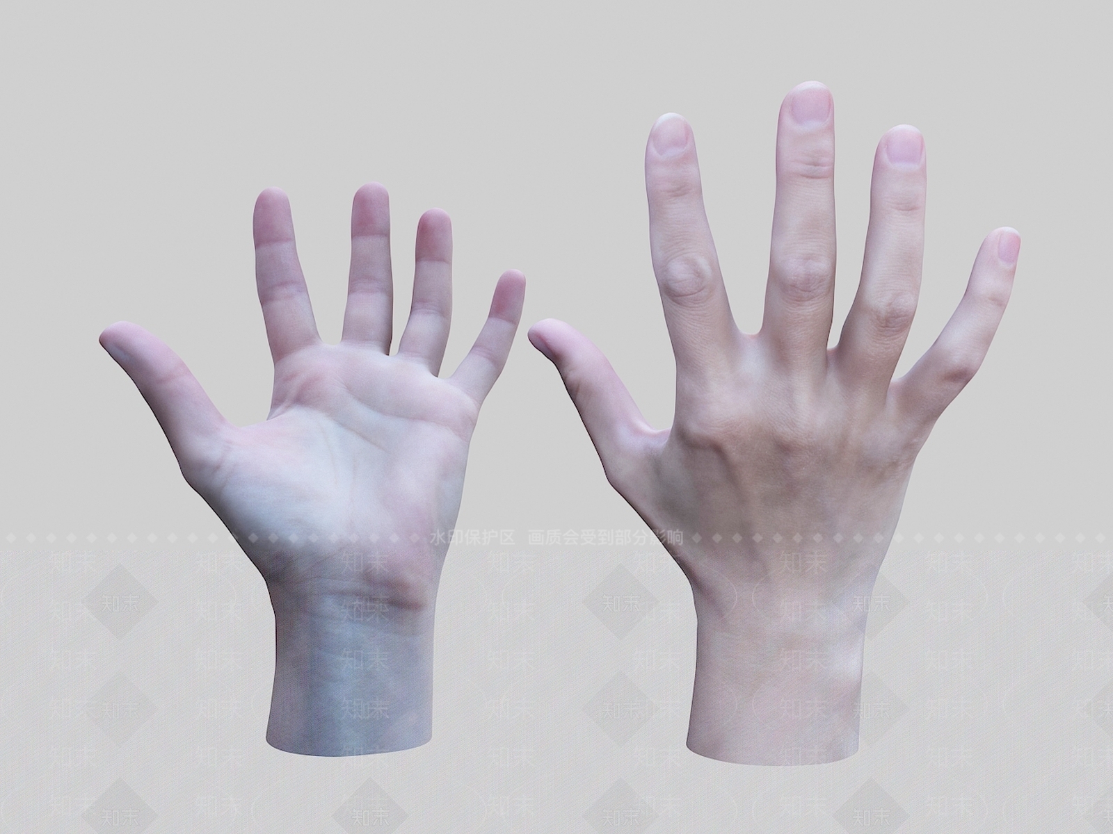 现代手3D模型下载【ID:1107826643】