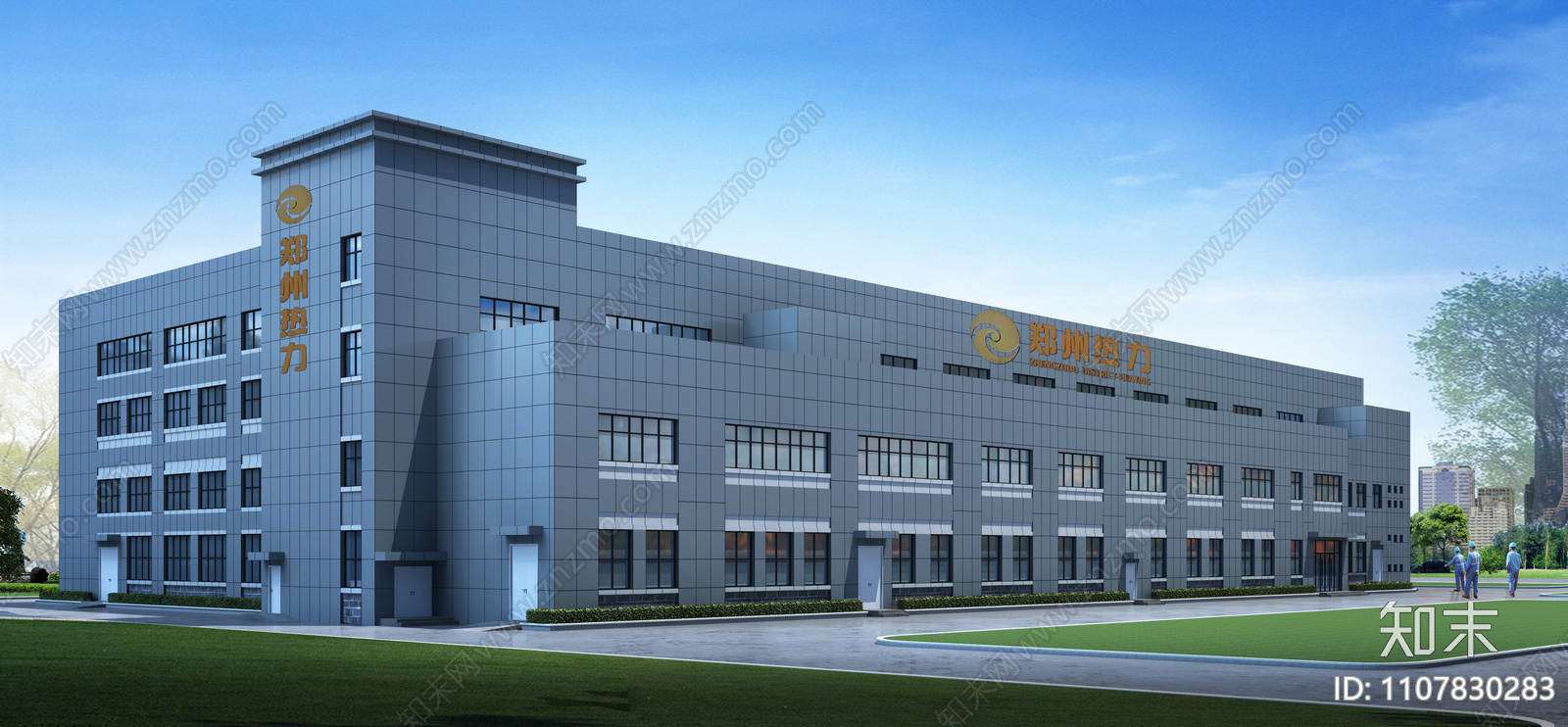 厂房办公施工图下载【ID:1107830283】