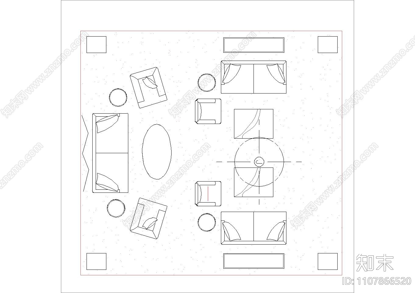 家具cad施工图下载【ID:1107866520】