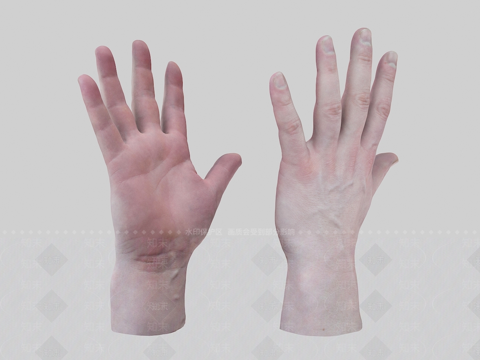现代手3D模型下载【ID:1107877225】