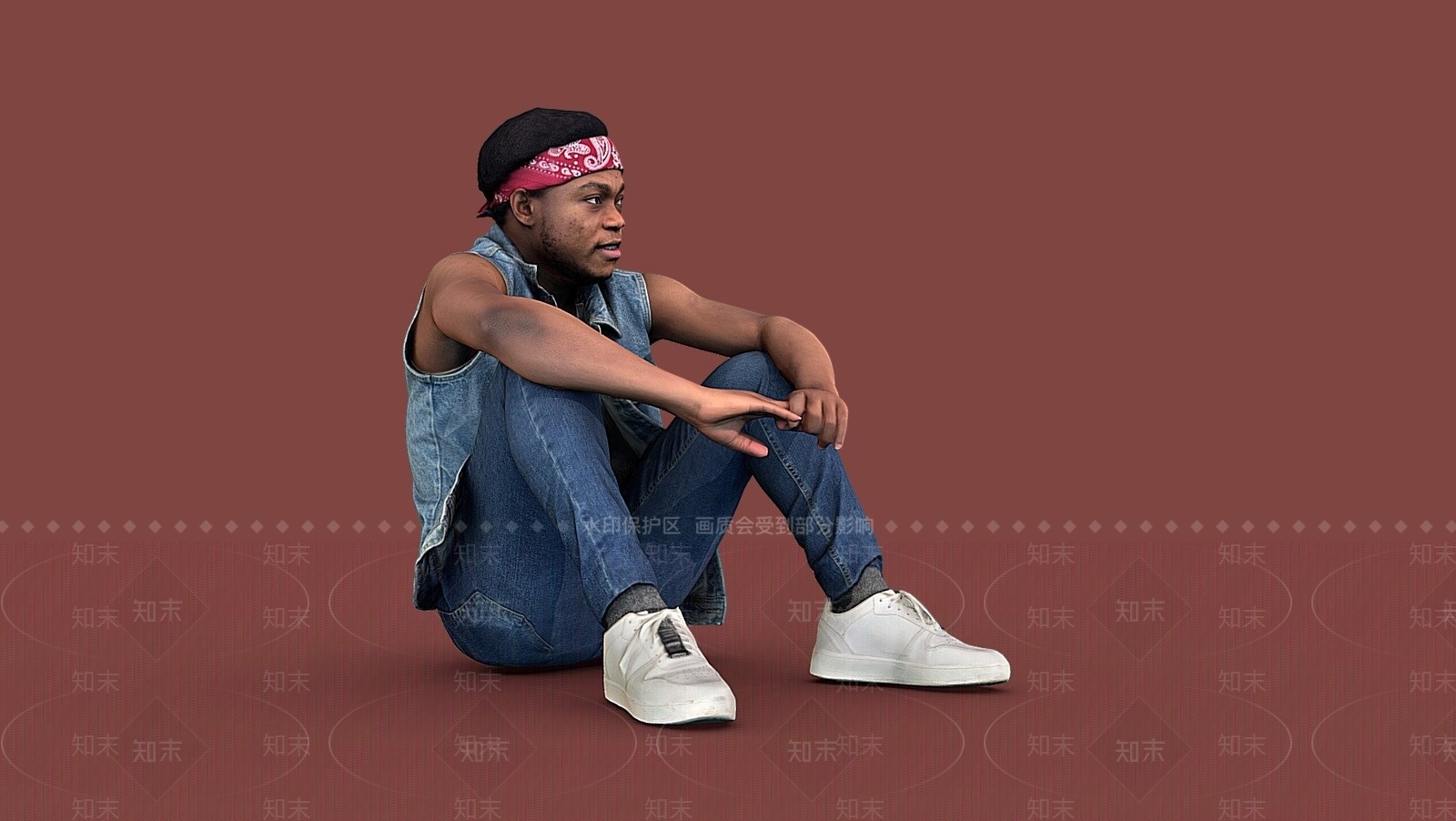 现代男人3D模型下载【ID:1107905645】