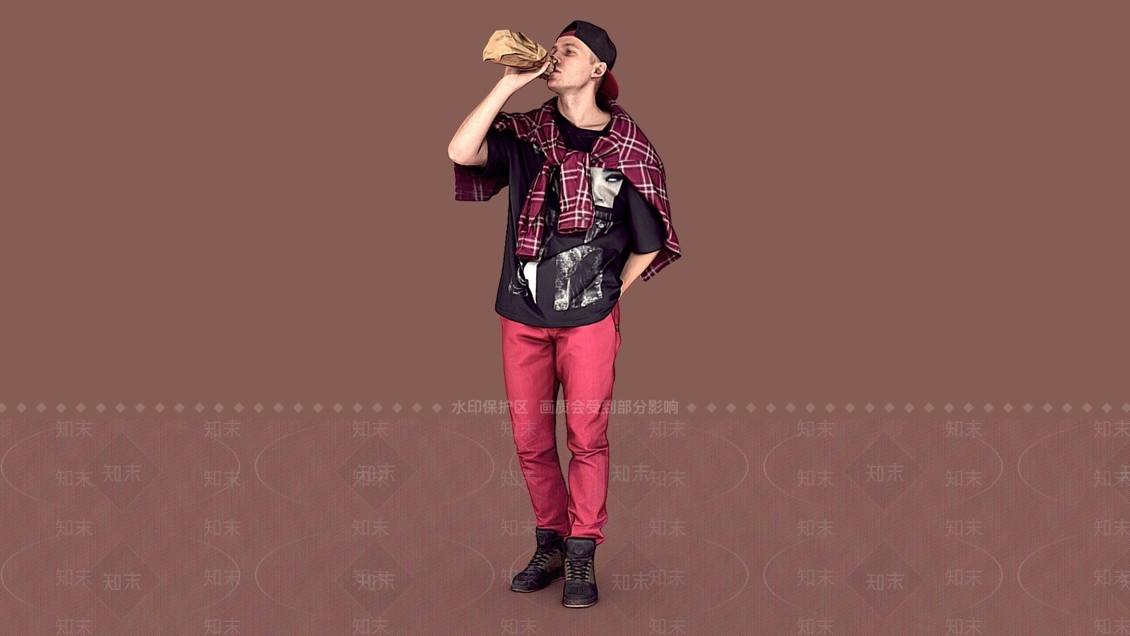现代男人3D模型下载【ID:1107905835】