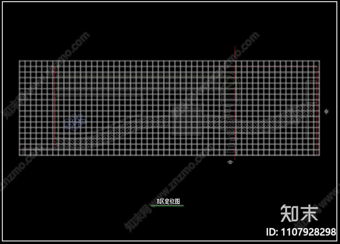 屋顶花园方案cad施工图下载【ID:1107928298】