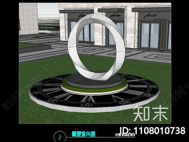 雕塑施工图下载【ID:1108010738】