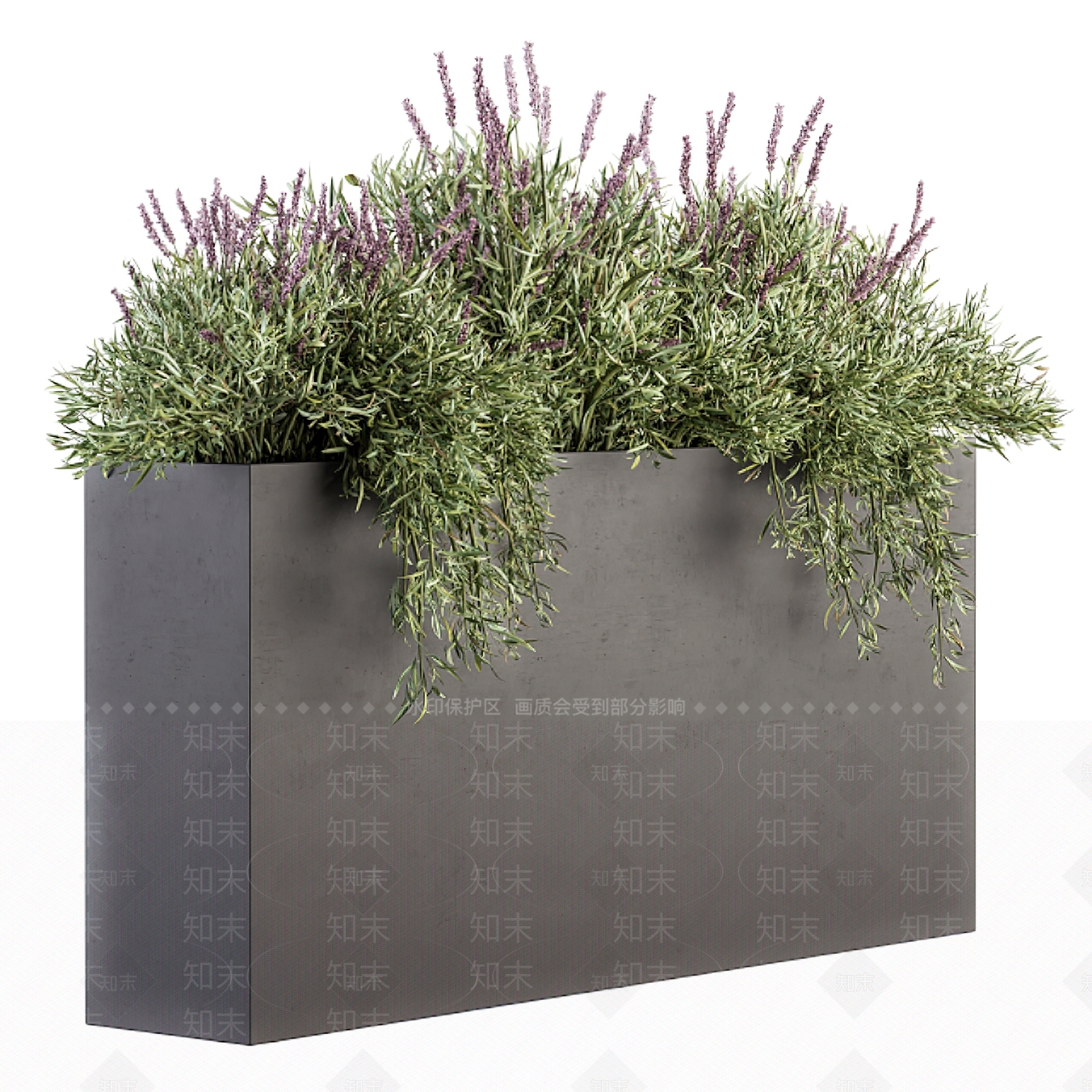 现代花坛3D模型下载【ID:1108017298】
