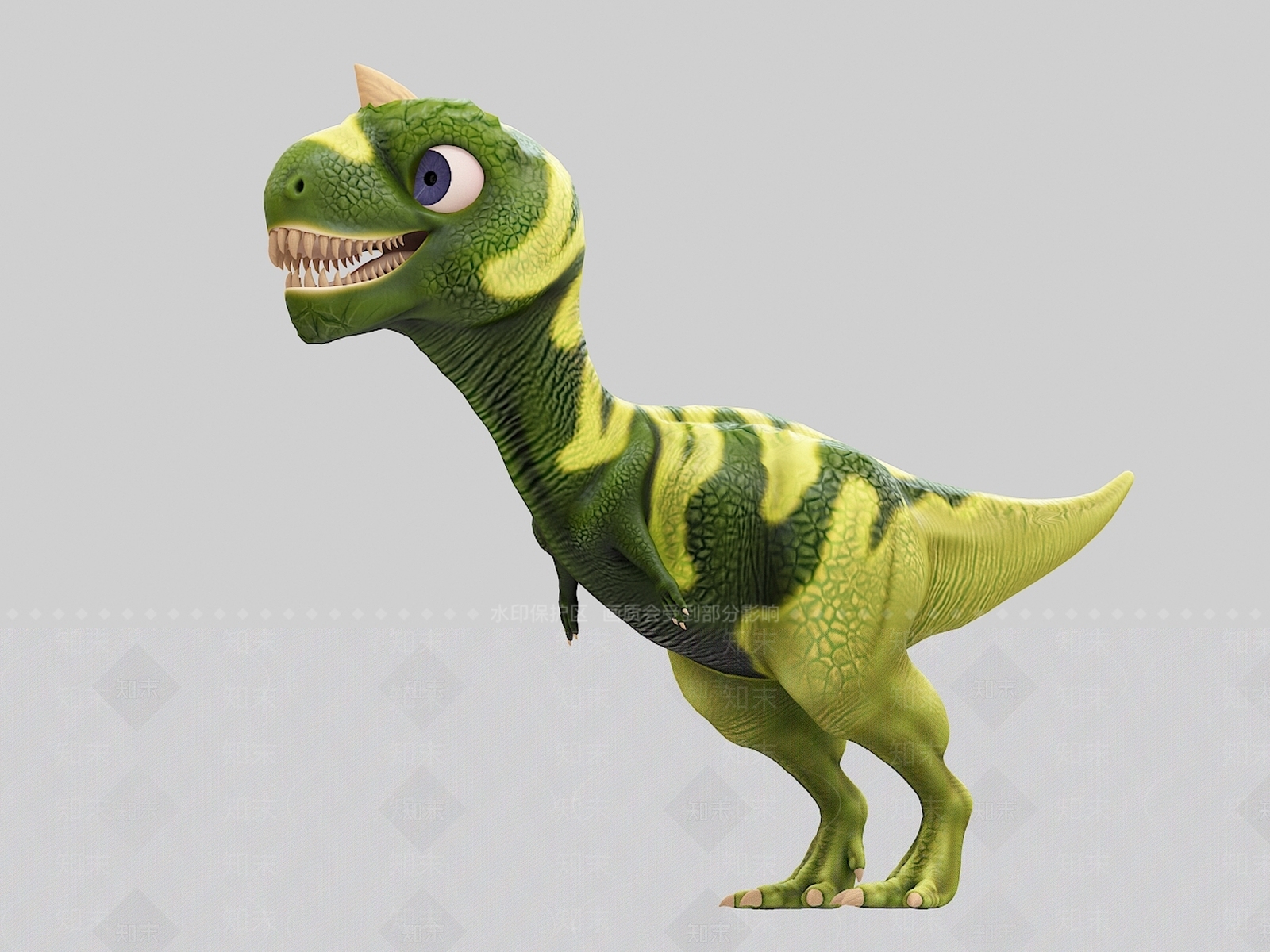 现代恐龙3D模型下载【ID:1108030707】