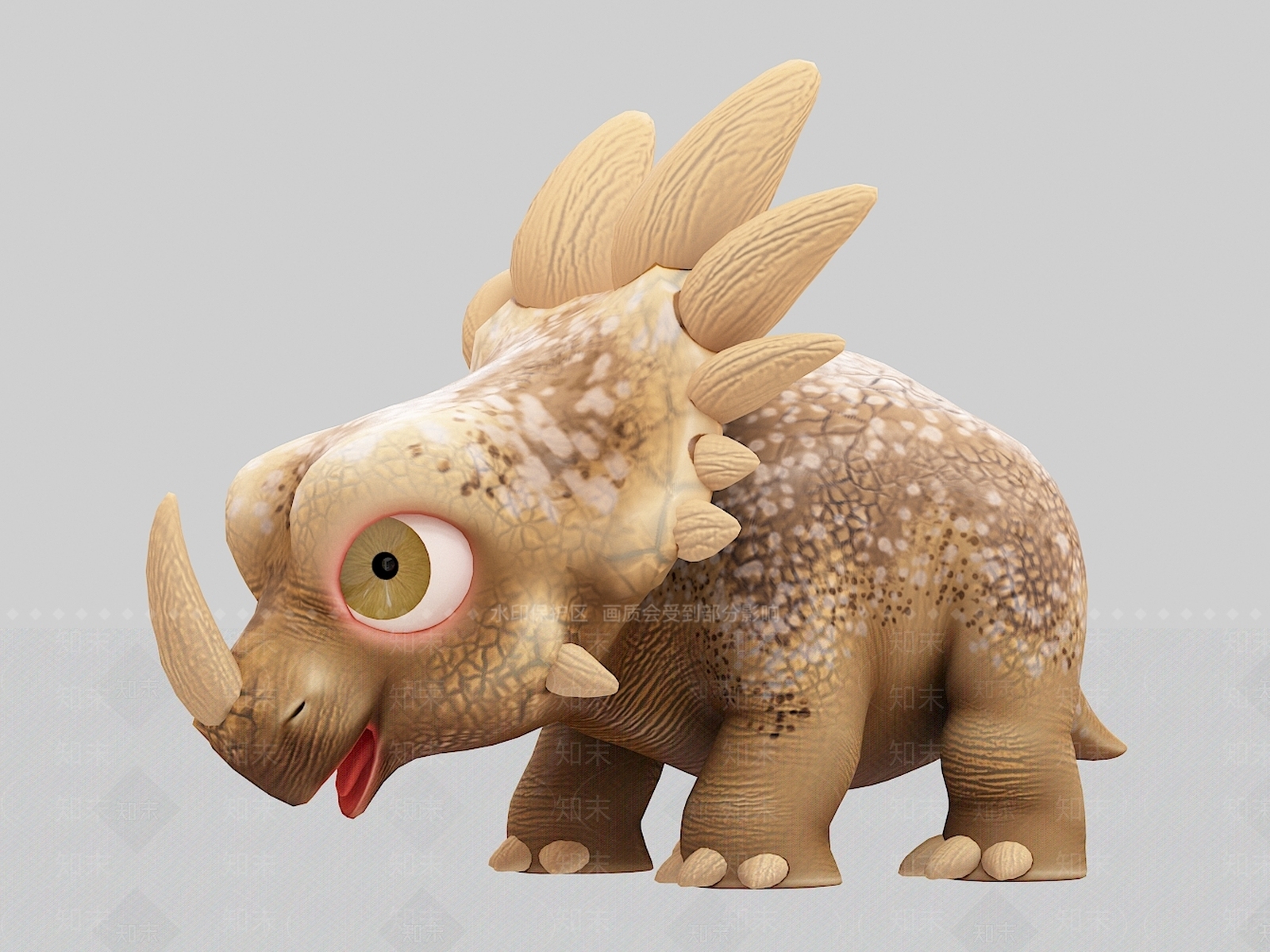 现代恐龙3D模型下载【ID:1108031021】
