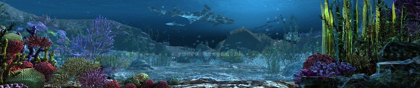 现代海底世界3D模型下载【ID:1108037023】