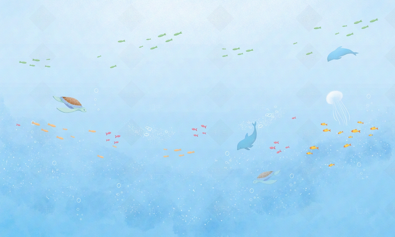 卡通壁纸贴图下载【ID:1108038997】