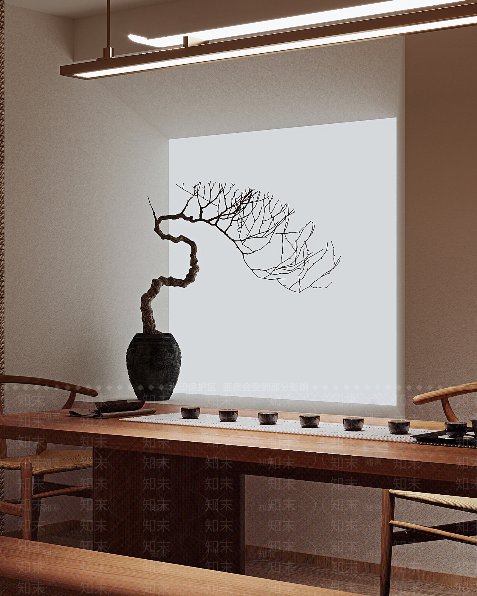 新中式茶馆3D模型下载【ID:1108042741】