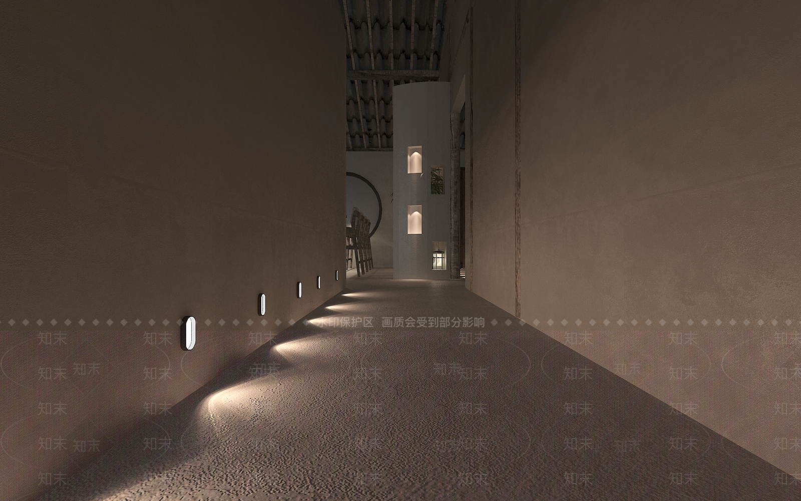 新中式民宿茶室3D模型下载【ID:1108073312】