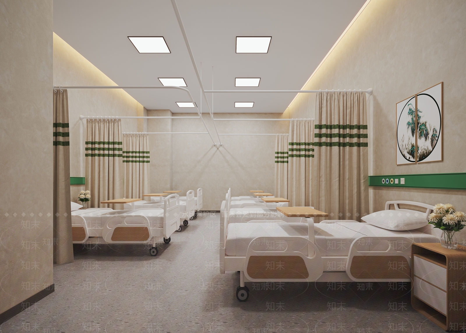 现代医院3D模型下载【ID:1108089877】