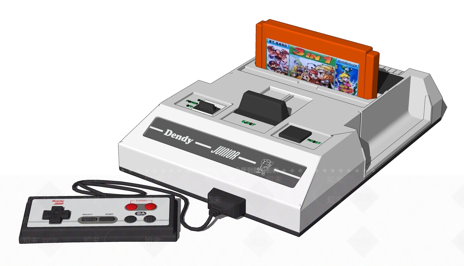 现代小霸王游戏机SU模型下载【ID:1108161893】