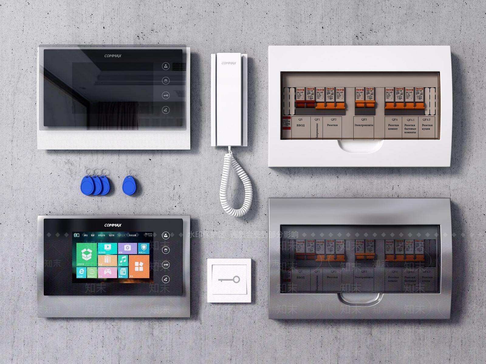 现代可视电话3D模型下载【ID:1108177488】