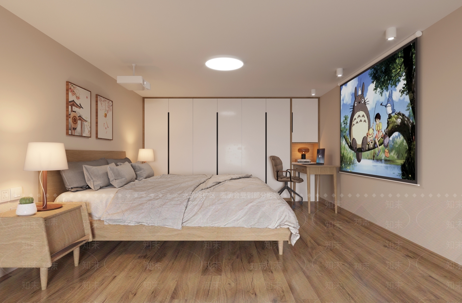 日式单身公寓3D模型下载【ID:1108183761】
