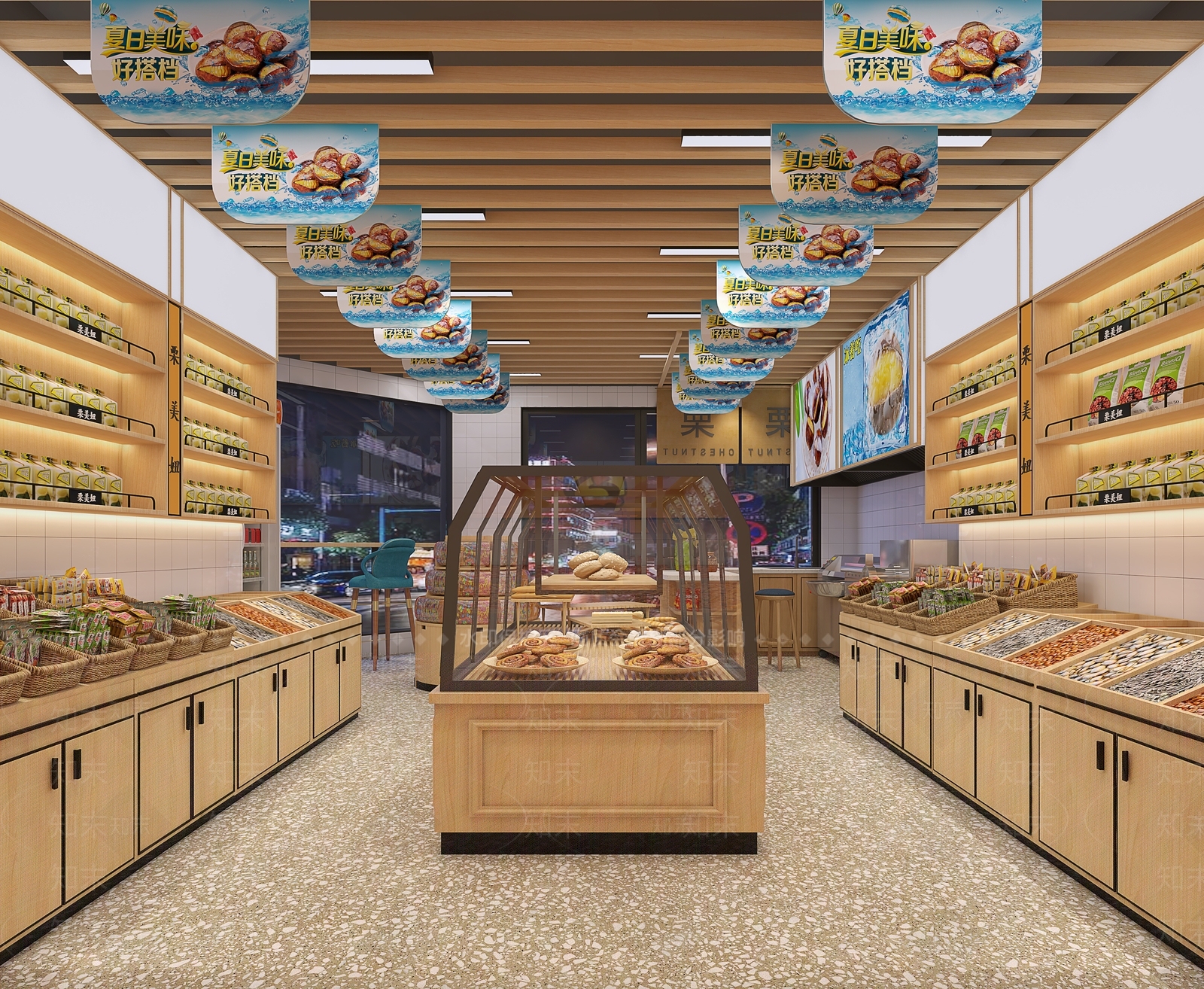 现代零食店3D模型下载【ID:1108308430】