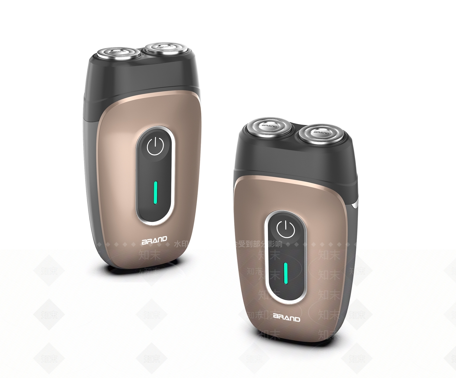 现代剃须刀3D模型下载【ID:1108237086】