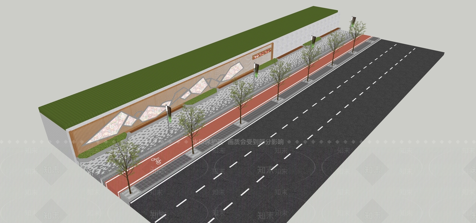 现代乔木SU模型下载【ID:1108245234】