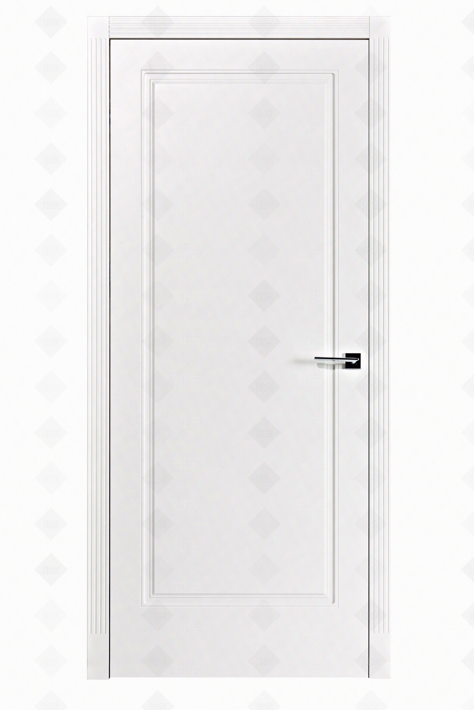 室内门白色木门贴图下载【ID:1108249734】