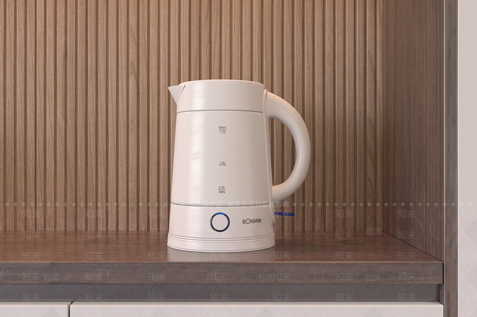 现代热水壶SU模型下载【ID:1108277613】