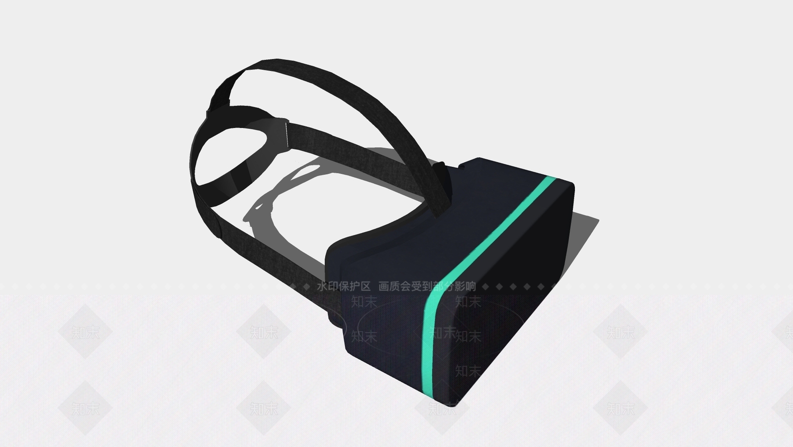 现代VR眼镜SU模型下载【ID:1108282833】