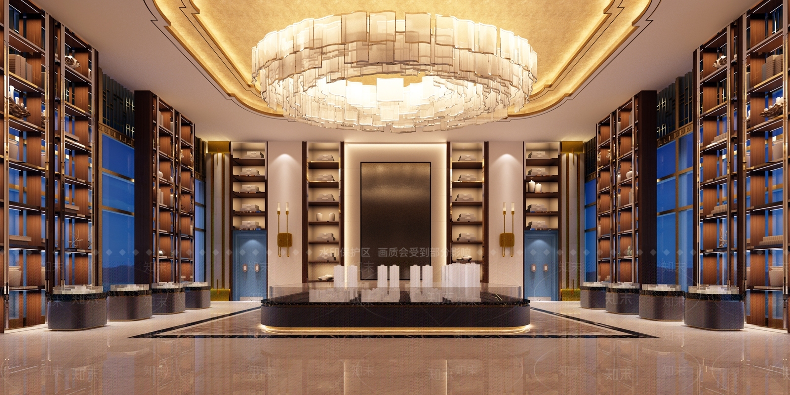 现代售楼处3D模型下载【ID:1108296909】_知末3d模型网