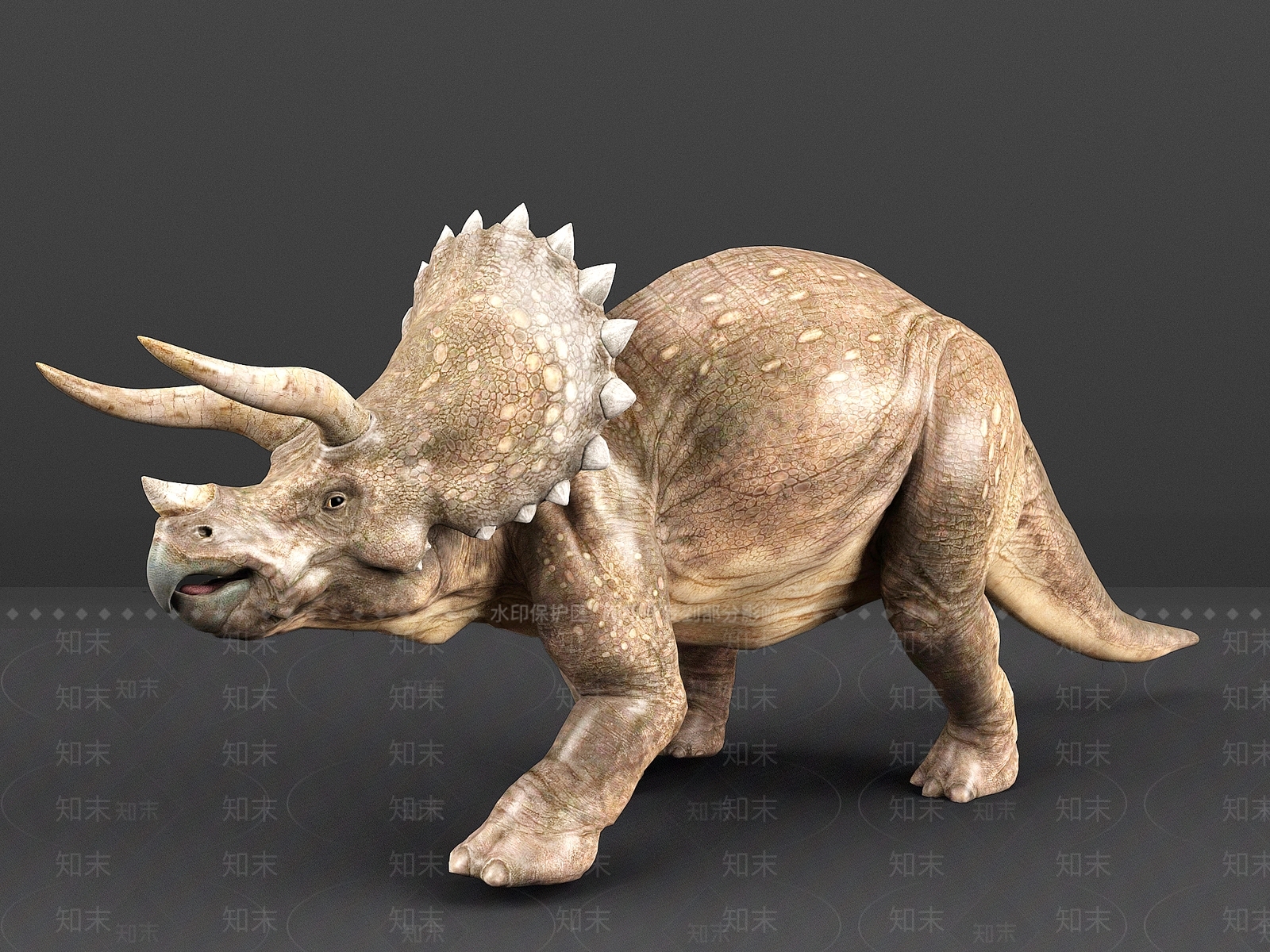 现代恐龙3D模型下载【ID:1108331602】