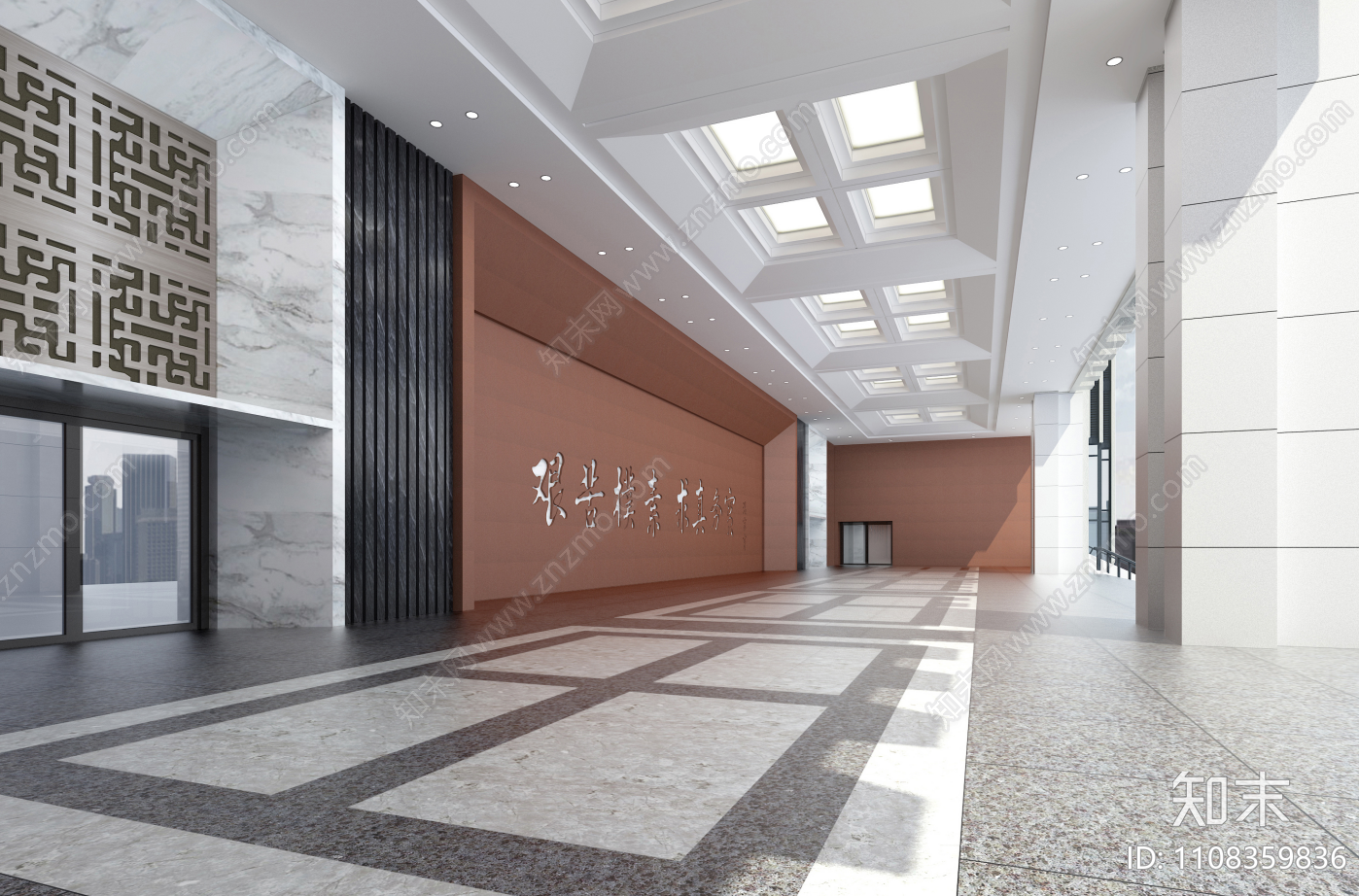 大学综合楼装饰施工图施工图下载【ID:1108359836】