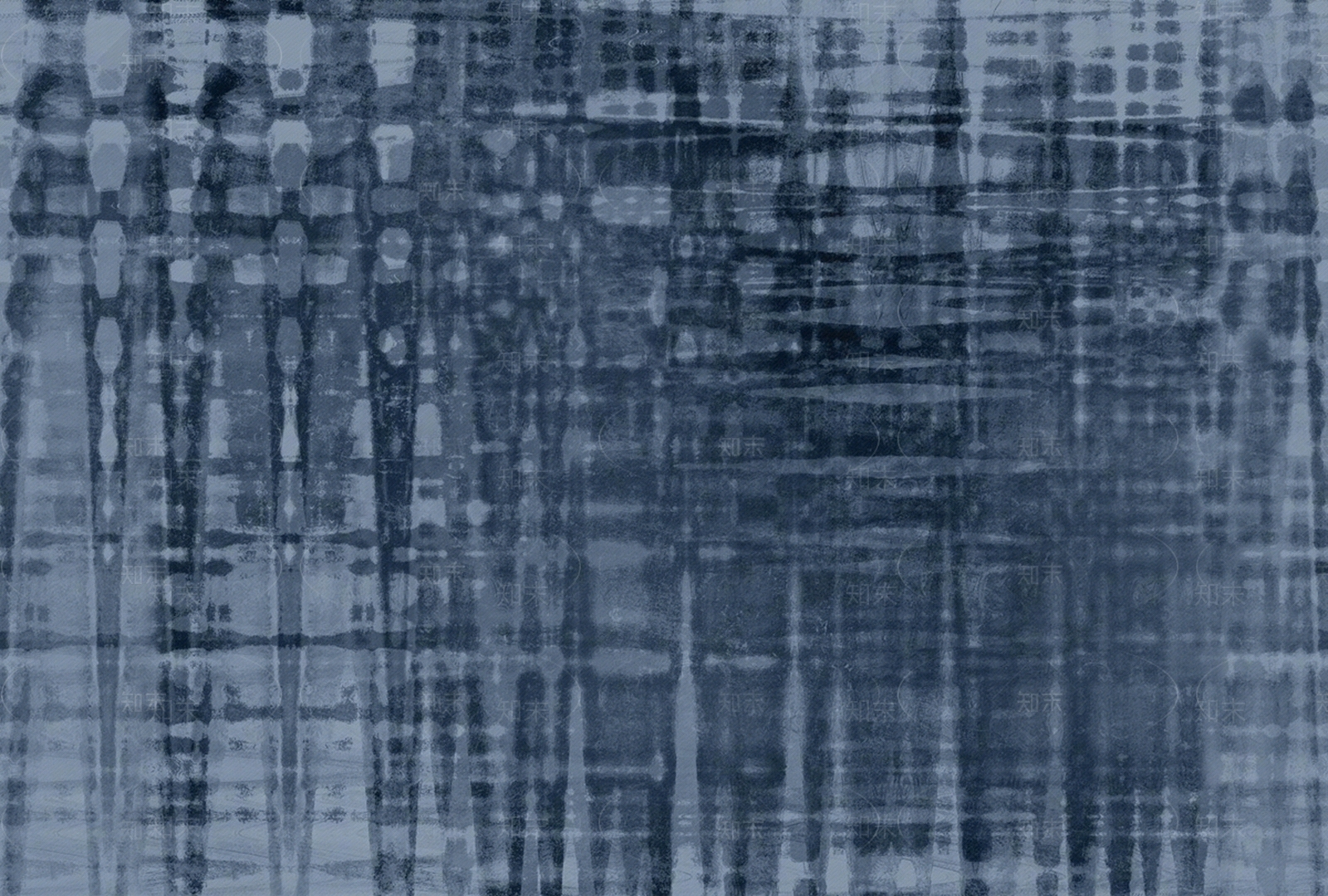 新中式蓝色条纹地毯贴图下载【ID:1108506277】