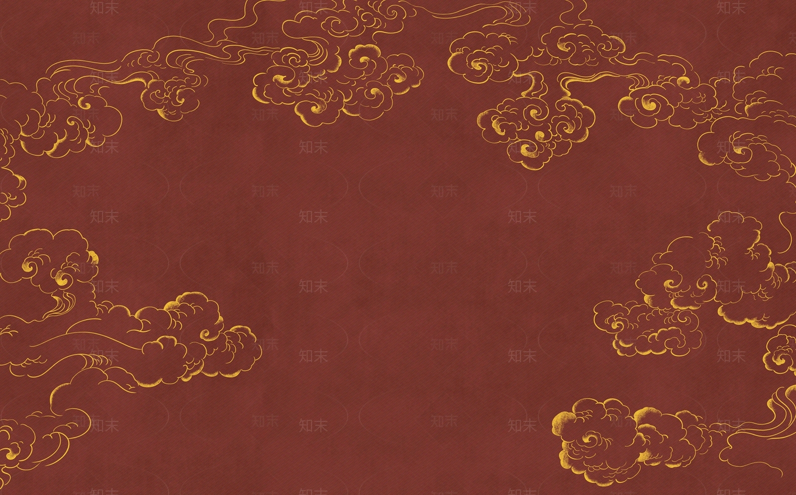 新中式祥云壁画贴图下载【ID:1108461343】