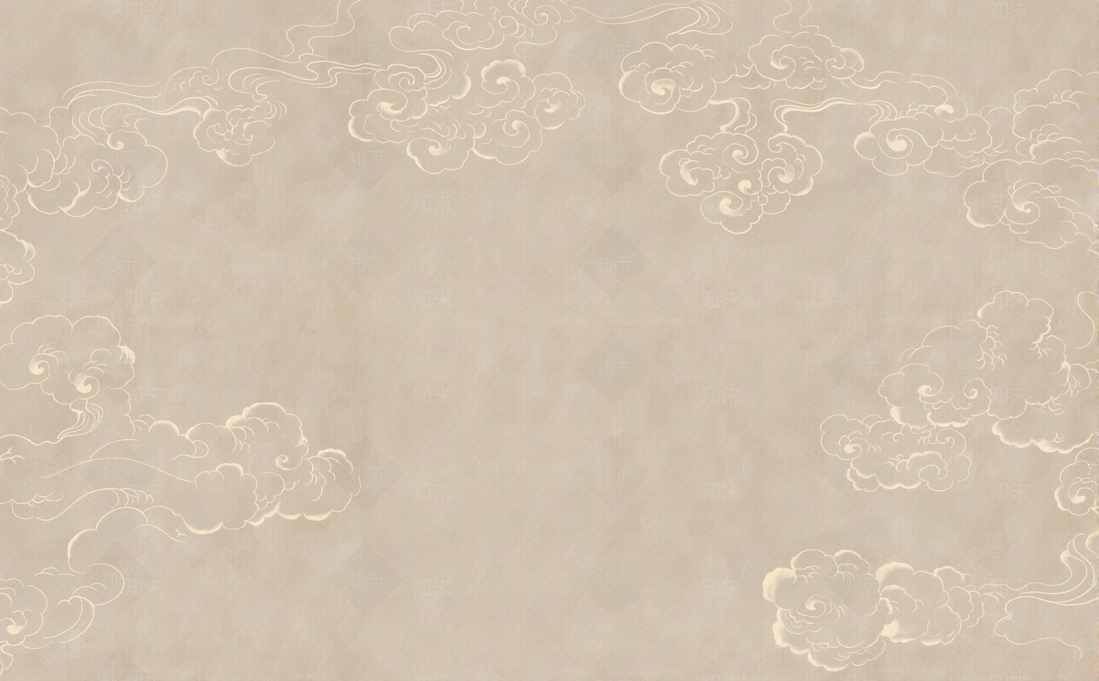 新中式祥云壁画贴图下载【ID:1195353136】