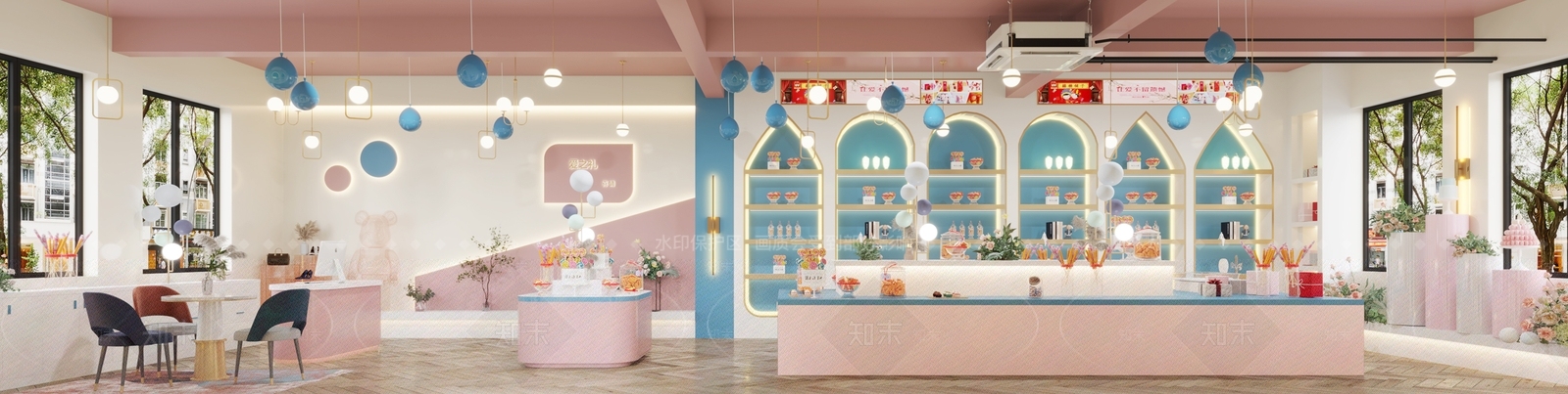现代喜糖零食店3D模型下载【ID:1108464211】