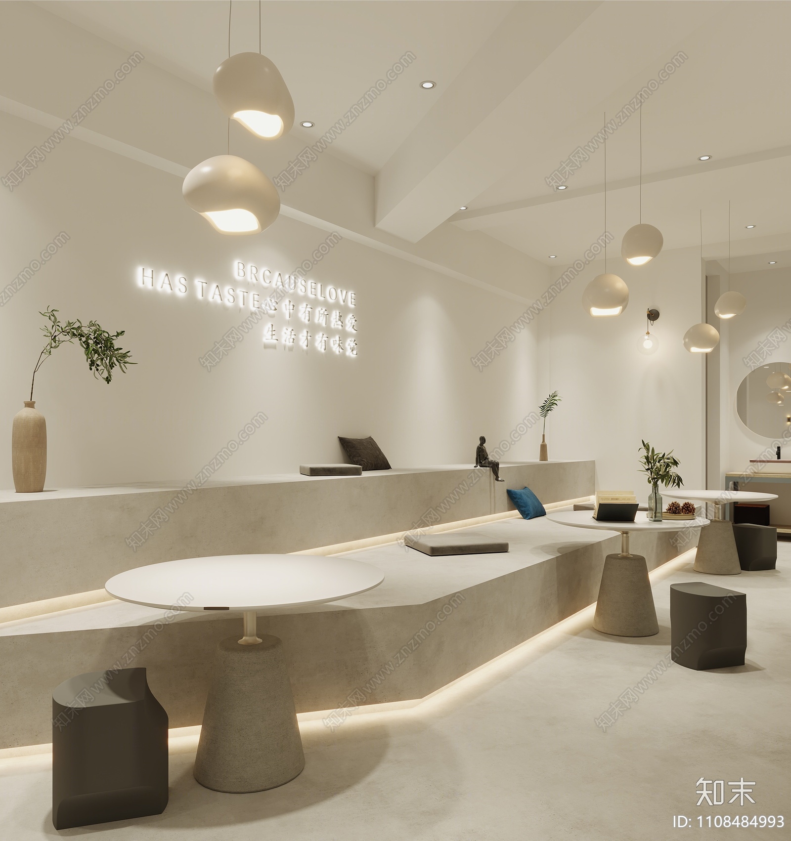 现代面包店3D模型下载【ID:1108484993】