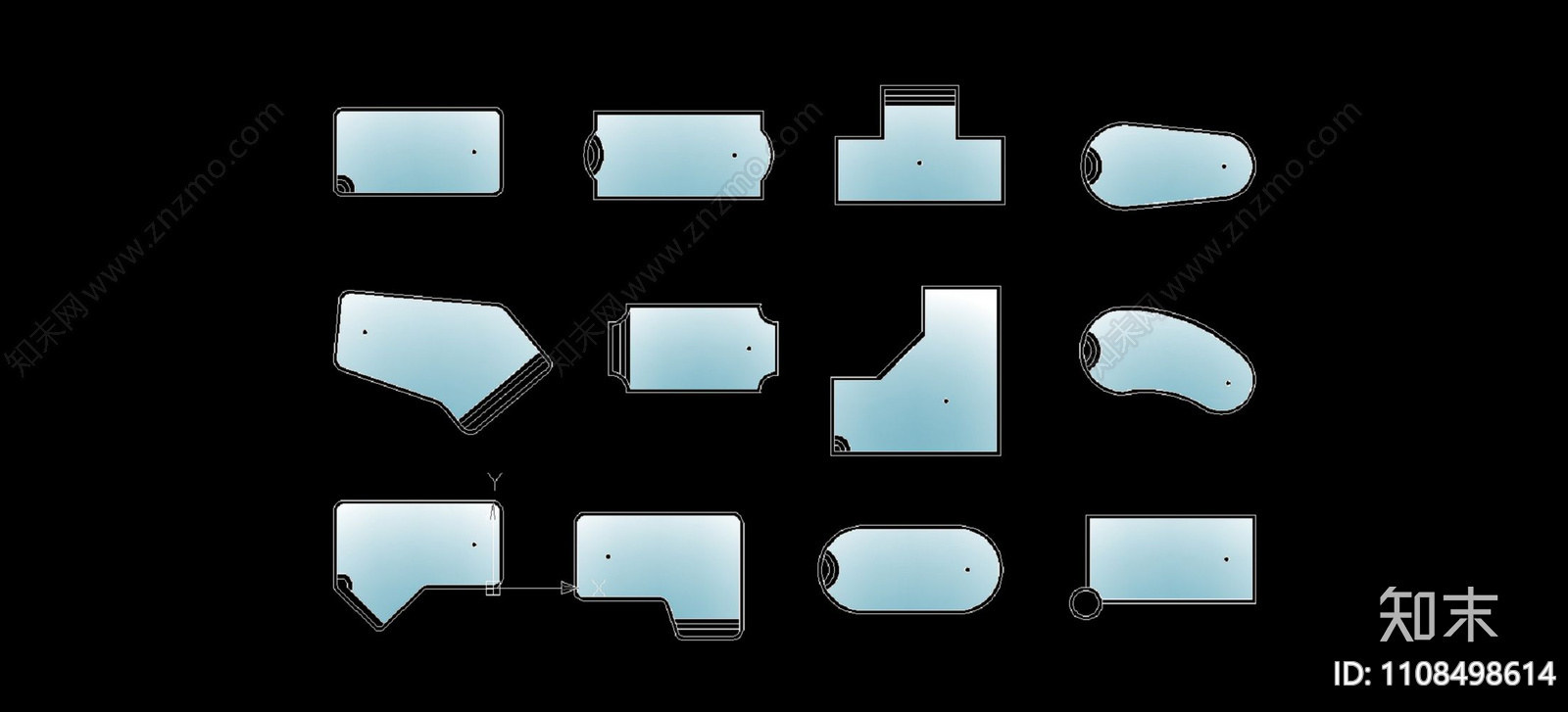 室内小型泳池施工图下载【ID:1108498614】