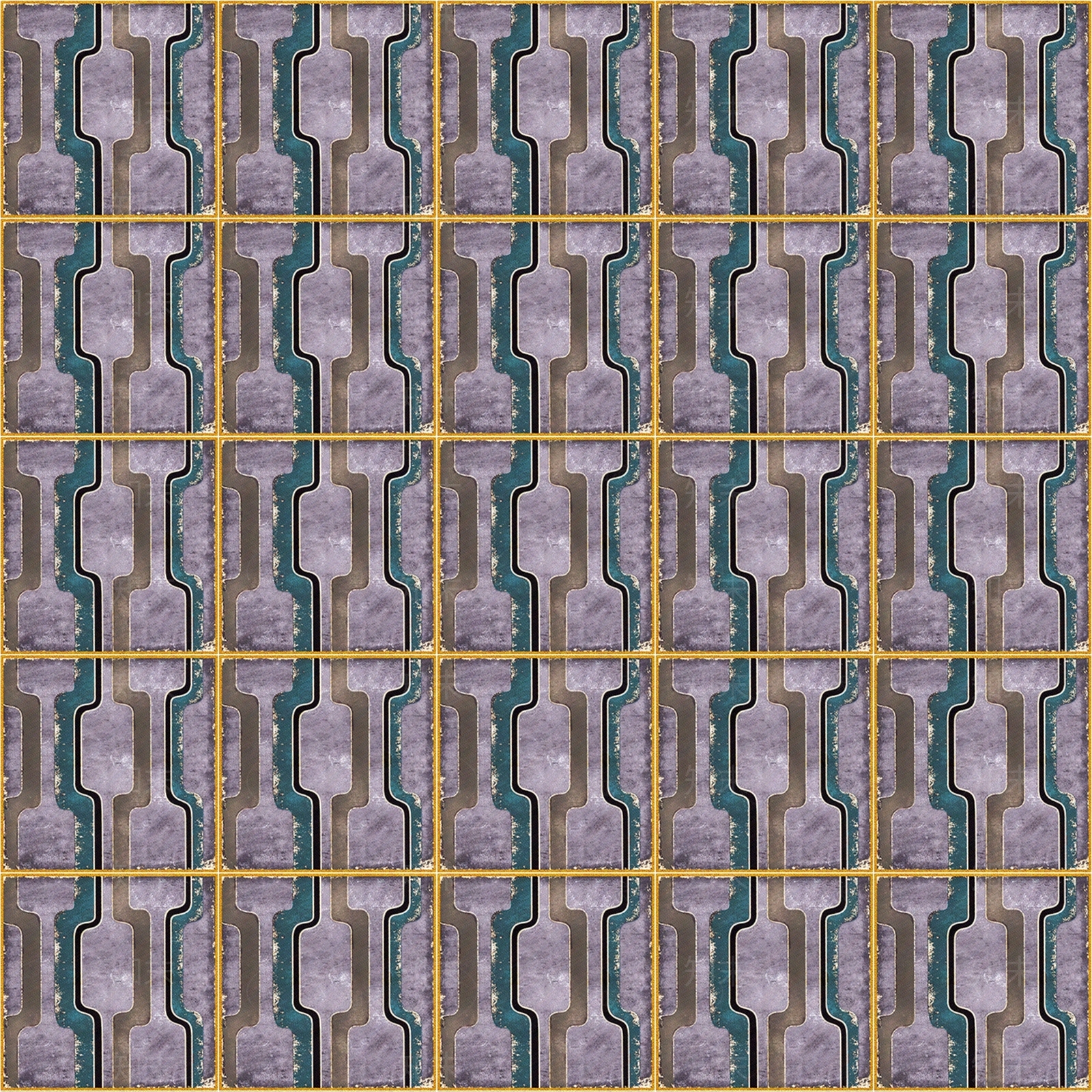 中式轻奢复古拼花花砖贴图下载【ID:1108510498】