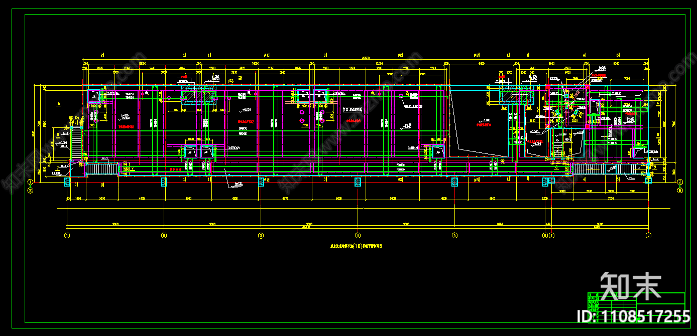 废水处理站设计图纸施工图下载【ID:1108517255】