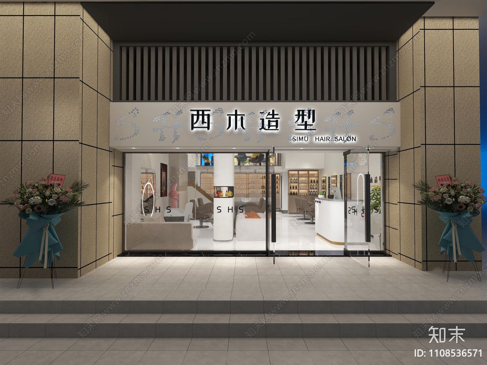 理发店CAD图纸