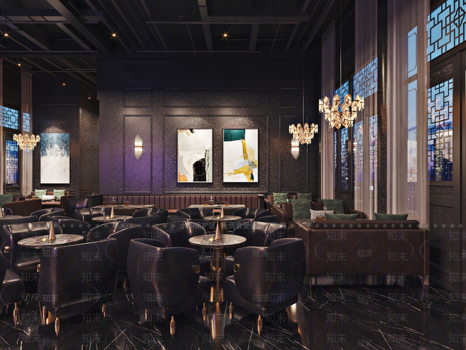 工业风酒吧3D模型下载【ID:1108579887】