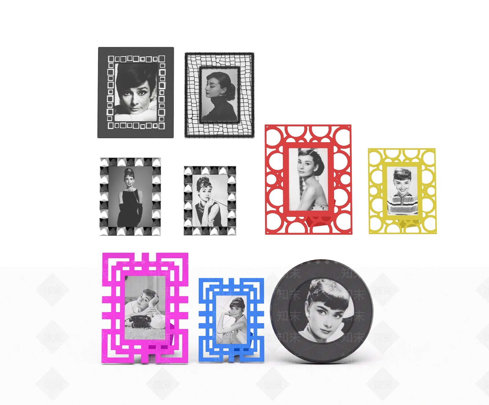 北欧相框3D模型下载【ID:1108602853】