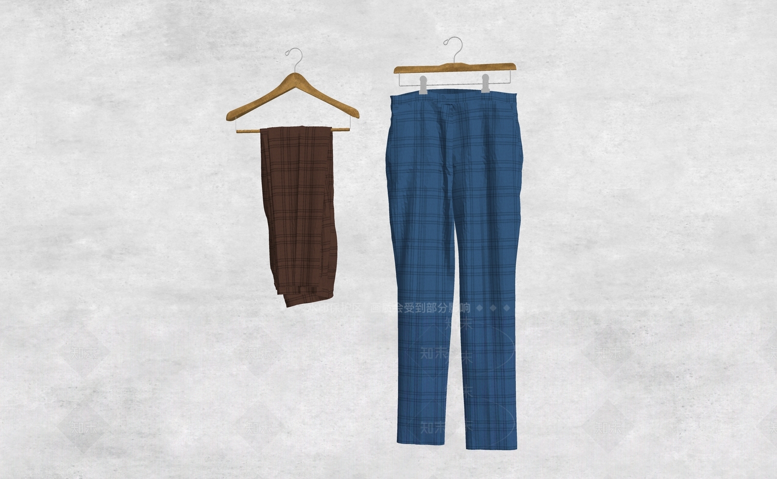 现代服装SU模型下载【ID:1108610759】