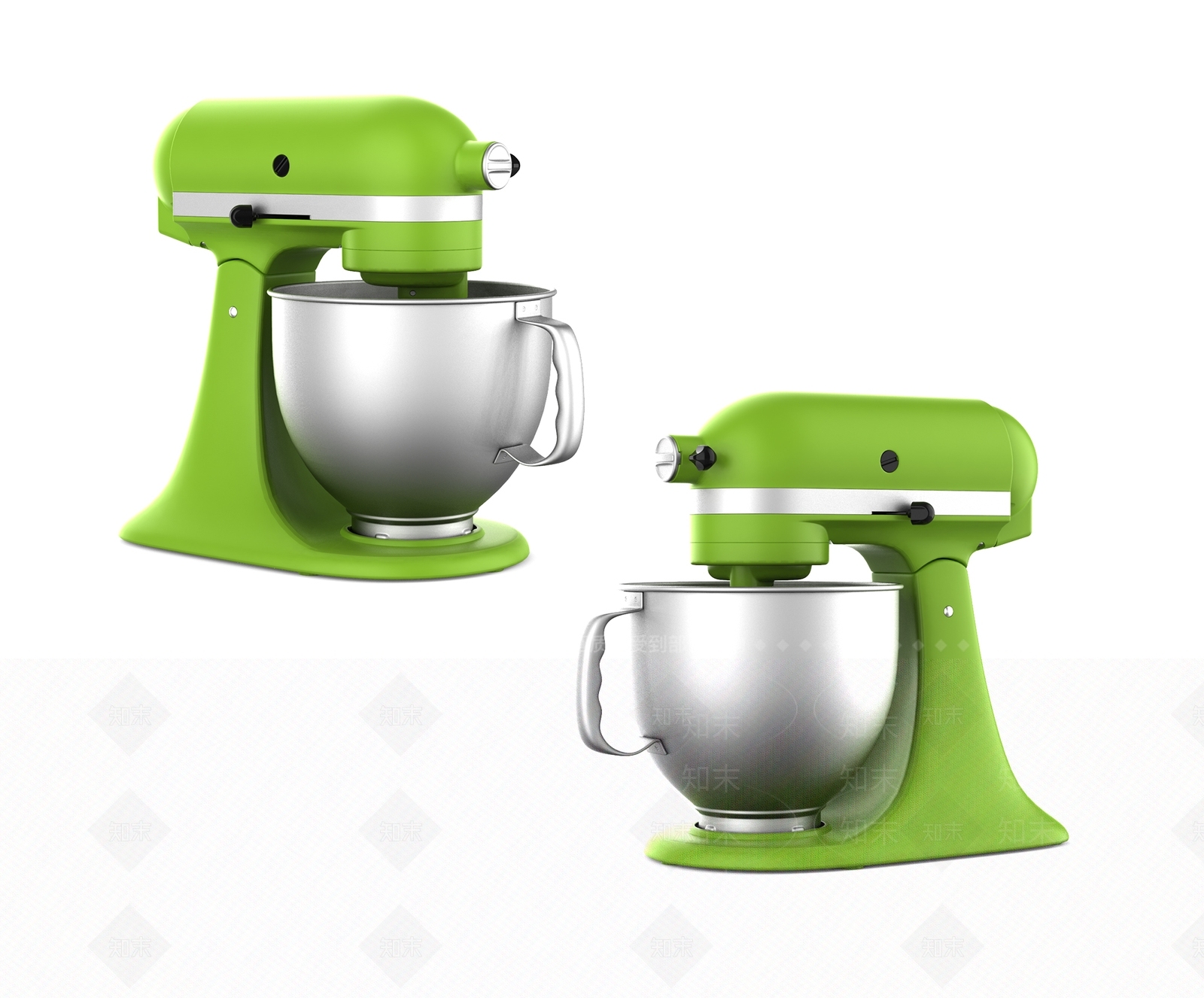 现代电动搅拌机3D模型下载【ID:1108673909】