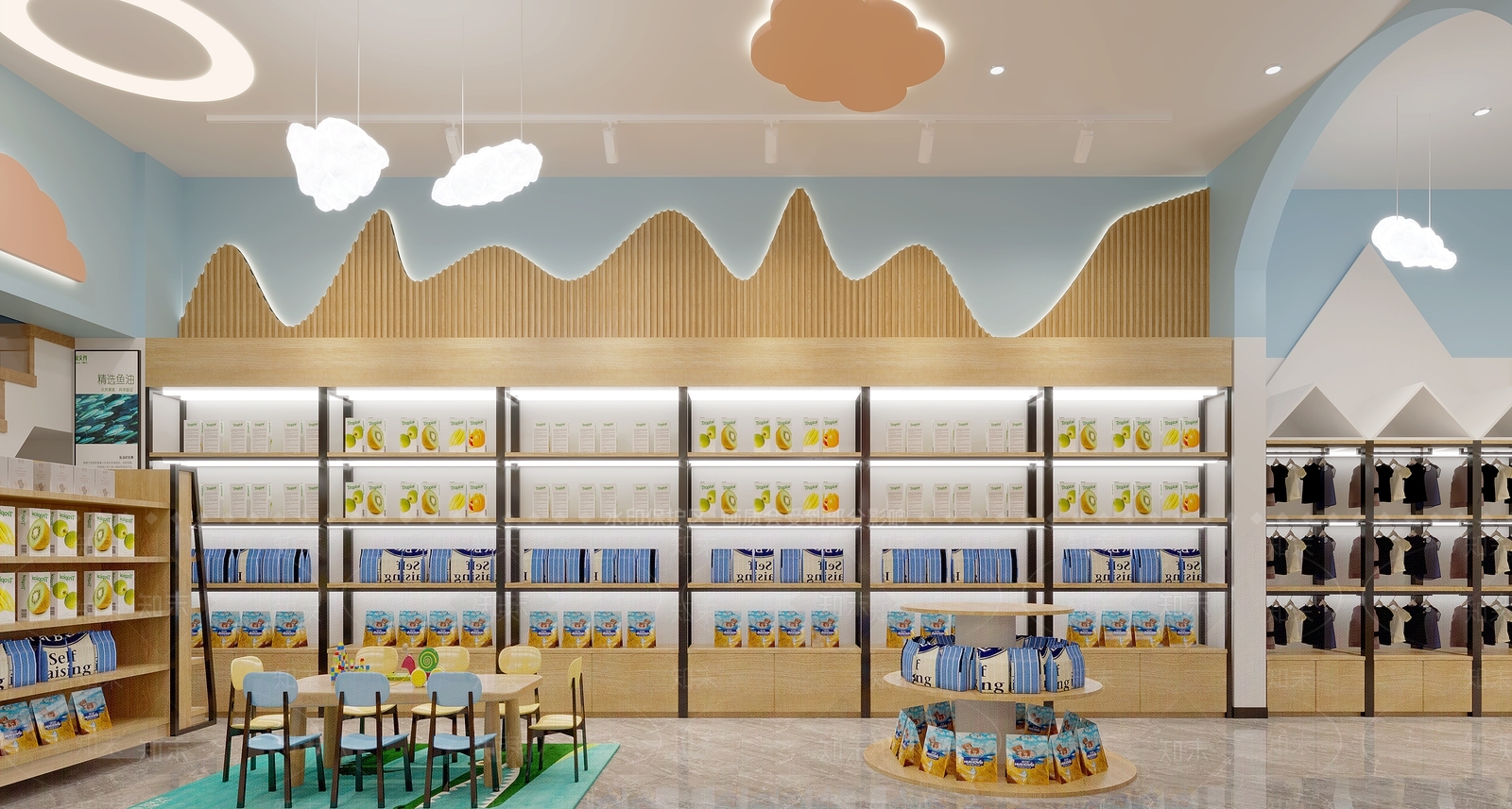 现代母婴店3D模型下载【ID:1108692013】