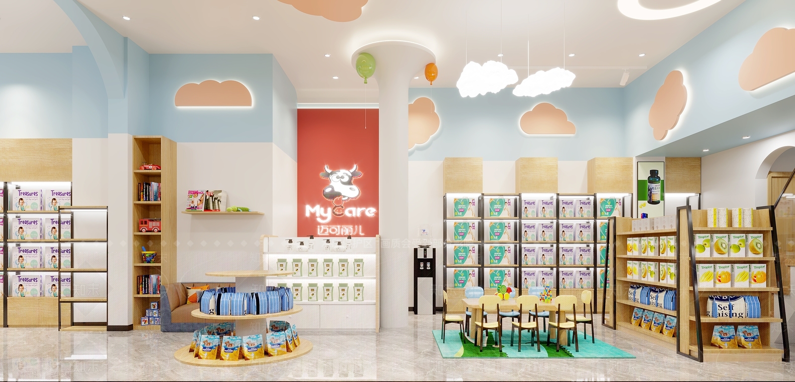 现代母婴店3D模型下载【ID:1108692013】