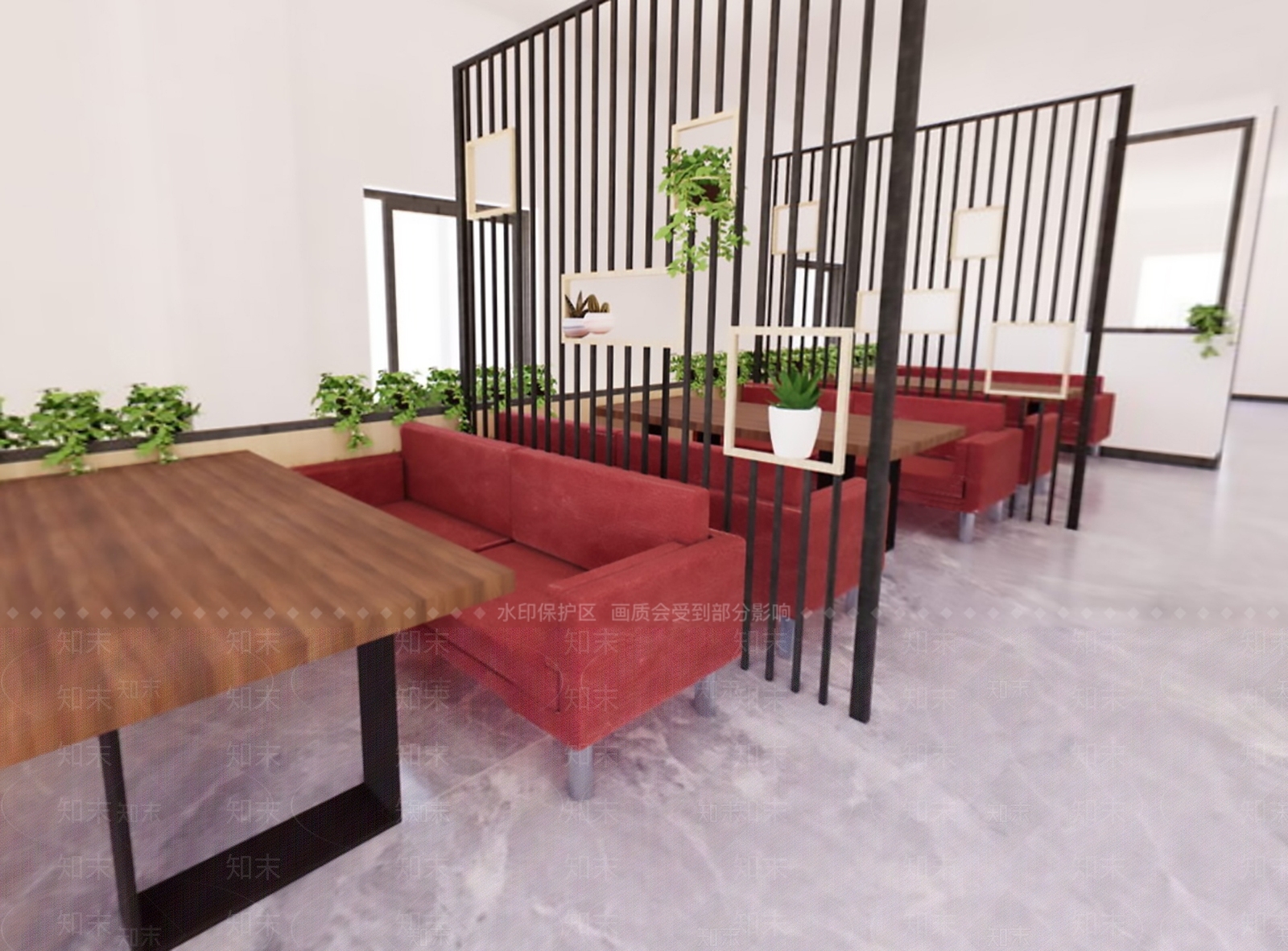现代休息区SU模型下载【ID:1108712612】