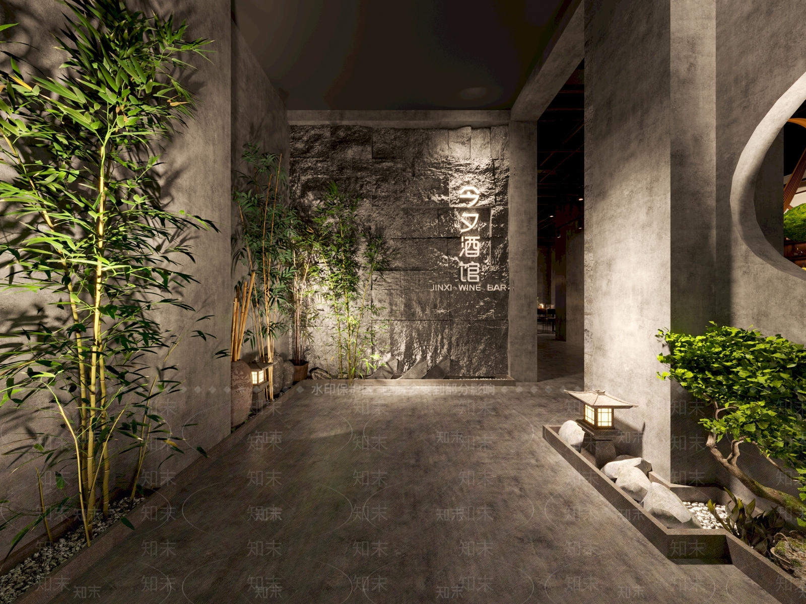 工业风酒吧3D模型下载【ID:1108752544】