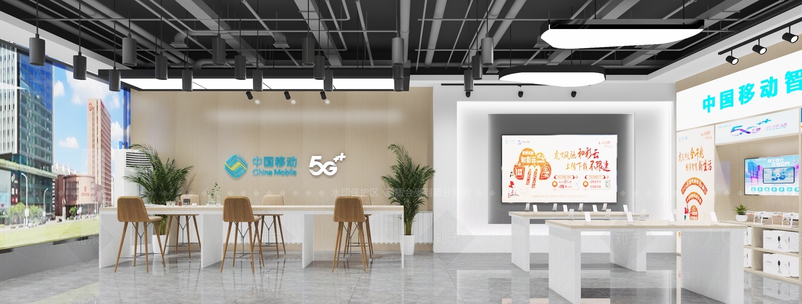 现代数码店3D模型下载【ID:1108770031】