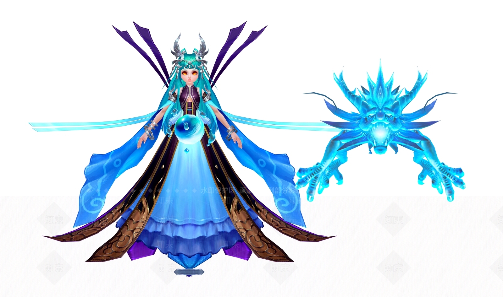 现代卡通游戏人物3D模型下载【ID:1108785968】