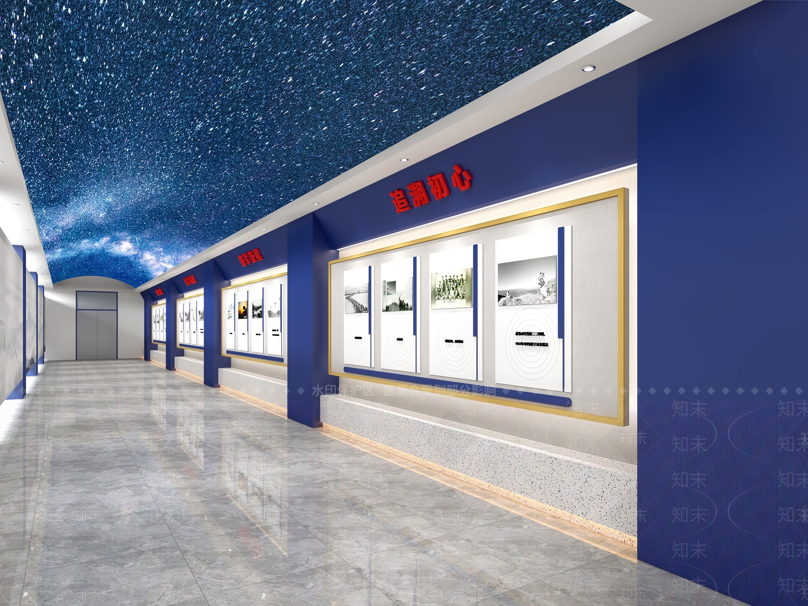 现代雷达兵展厅3D模型下载【ID:1108796930】