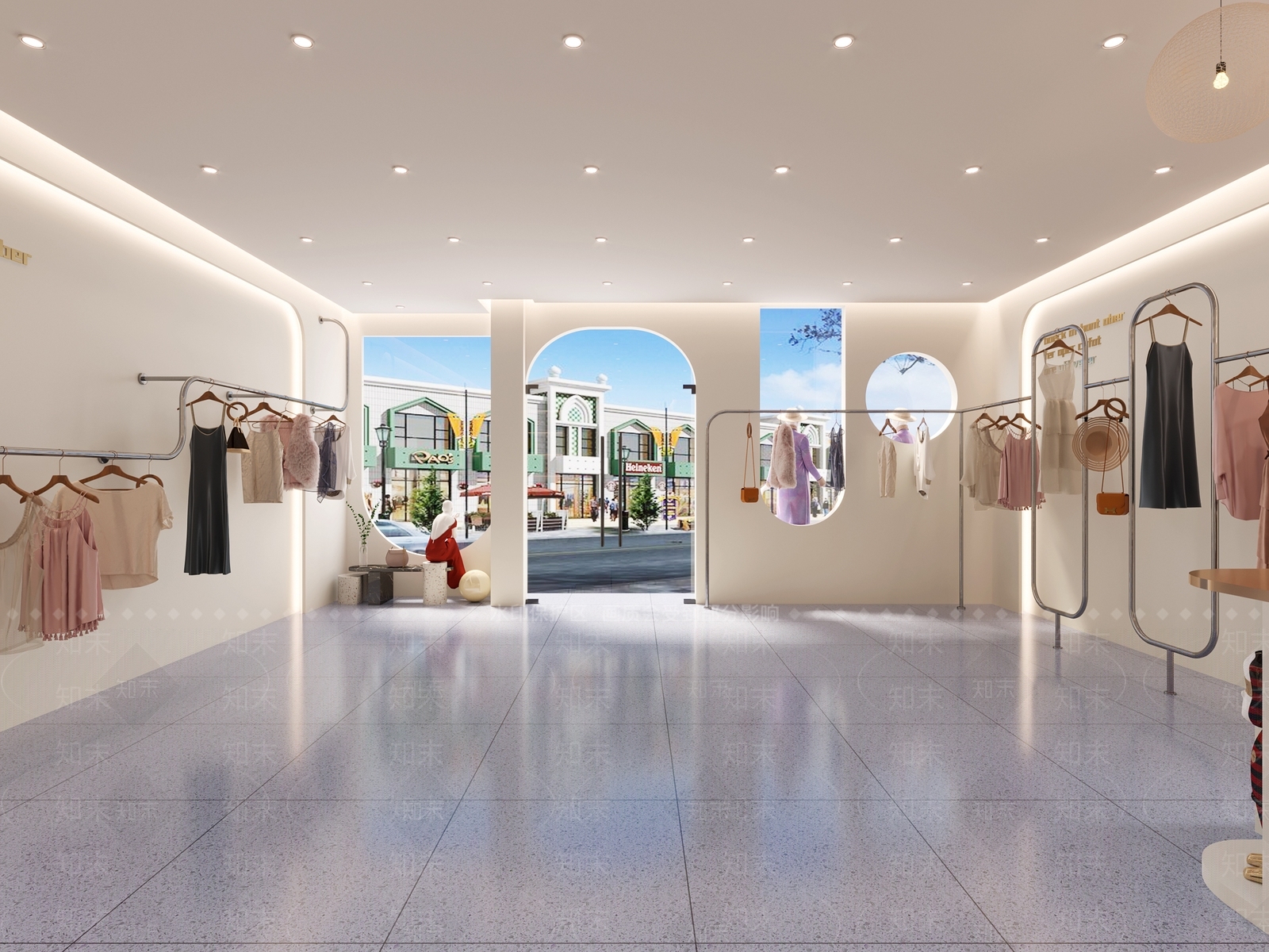 现代女装店3D模型下载【ID:1108816894】