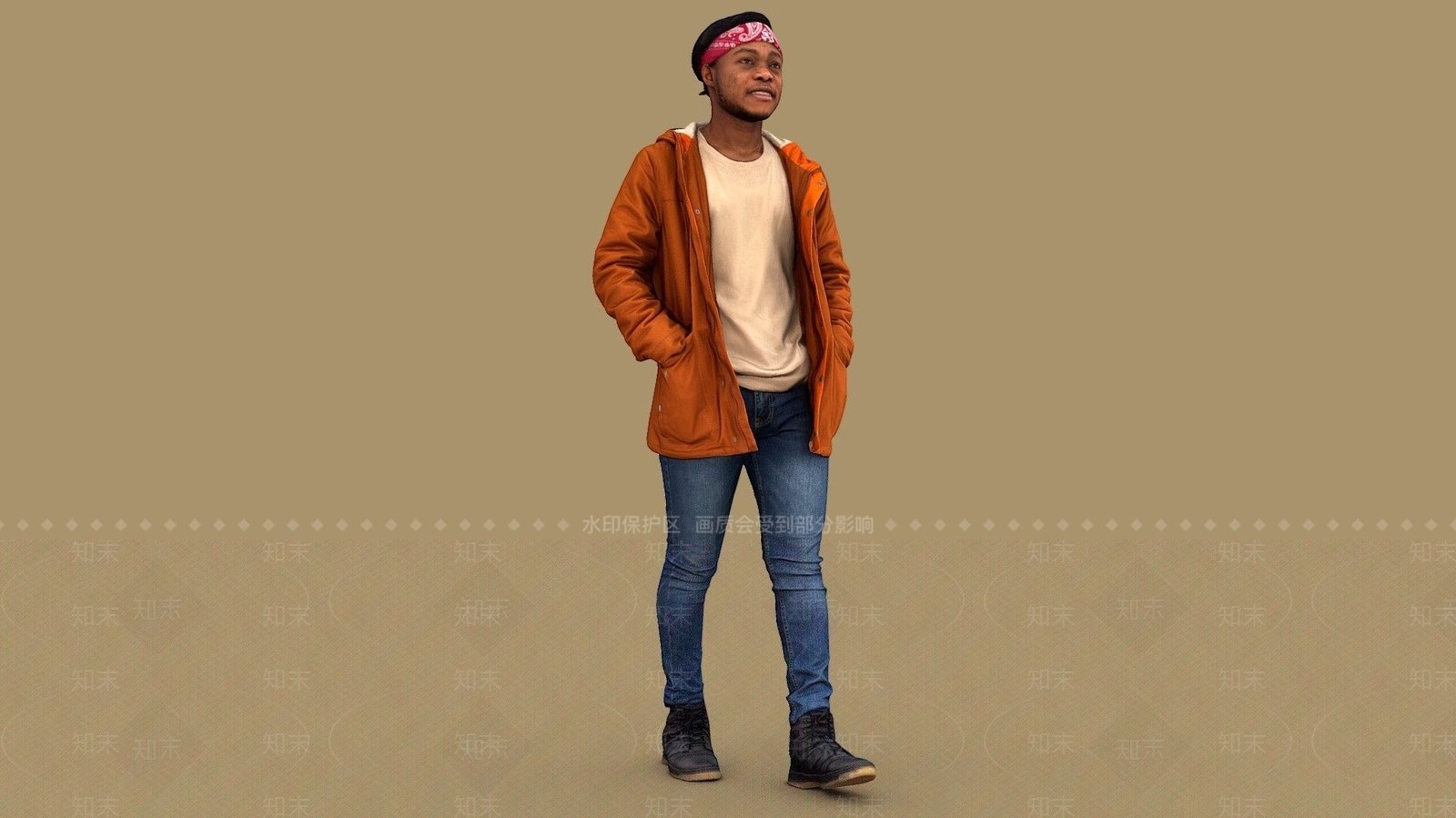 现代男人3D模型下载【ID:1108816773】